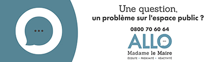 Contactez madame la Maire par téléphone 08 00 70 60 64